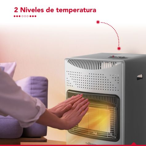 Estufa Gas 15L Thor GL 15K Plateada-3