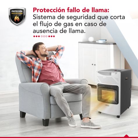 Estufa Gas 15L Thor GL 15K Blanca-3