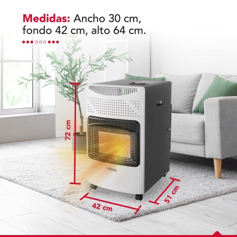 Estufa Gas 15L Thor GL 15K Blanca-7