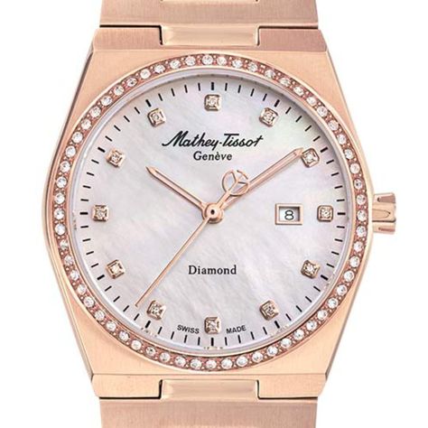 Reloj Mathey-Tissot Mujer Zeus Lady Diamond D118SPI-0