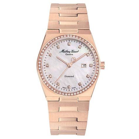 Reloj Mathey-Tissot Mujer Zeus Lady Diamond D118SPI-1