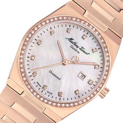 Reloj Mathey-Tissot Mujer Zeus Lady Diamond D118SPI-2