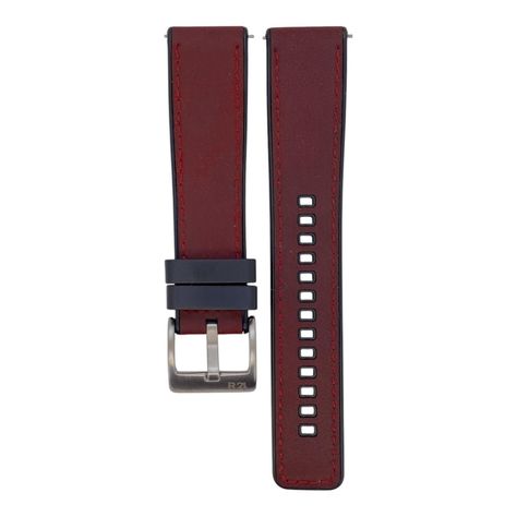 Correa Reloj Cuero Y Resina R24 FMTJ Colores 20/22/24mm-0