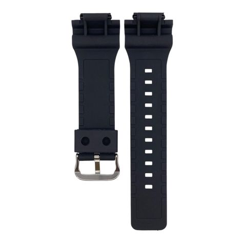 Correa Reloj Caucho Para Casio AQ SGW MRW AE AEQ W F 18mm-1