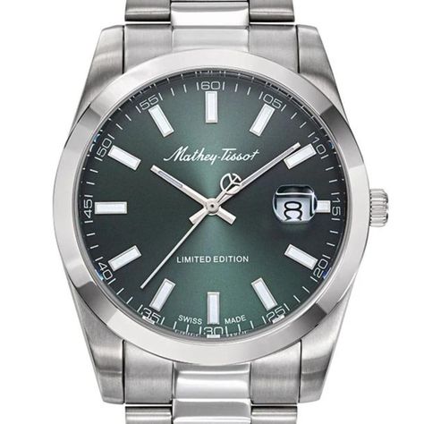 Reloj Mathey-Tissot Hombre Mathy Sunray Verde H451VE-0