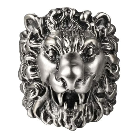 Anillo Gucci Unisex Leon Talla 25-0