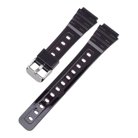 Correa Reloj Caucho R24 Para Casio F-84 / F91W / F-94/ F-105-0