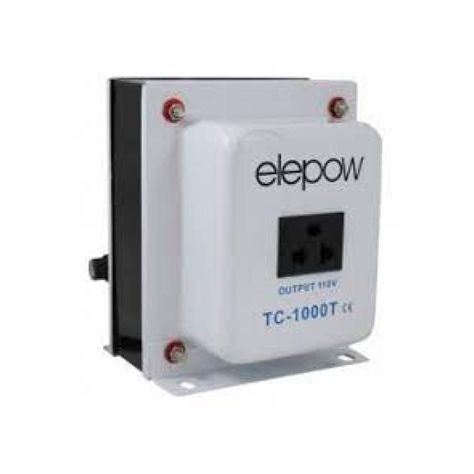 Transformador Convertidor Voltaje 220V A 110V 1000W Elepow-0