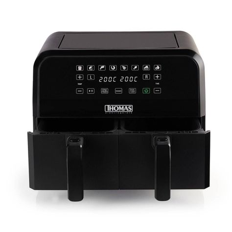 Freidora De Aire Air Fryer Digital 2 Canastas 4L C/U TH-AF80DI Thomas-2