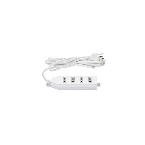 Zapatilla Alargador 3mt 4 Entradas Blanco Macrotel-1