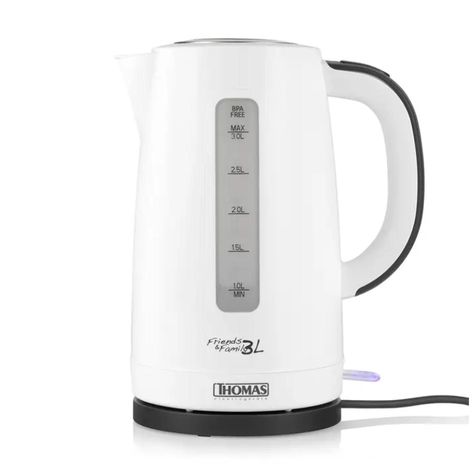 Hervidor Electrico 3000ml 2200W Blanco TH-4351 Thomas-0