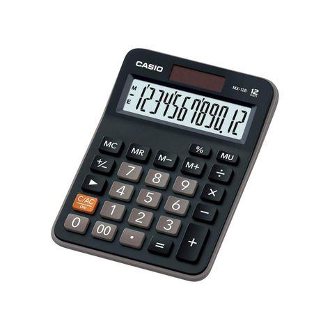 Calculadora De Escritorio 8 Digitos Negro MX-8B -0