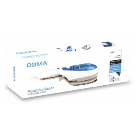 Plancha a Vapor Vertical De Mano 800W Blanco Doma-3