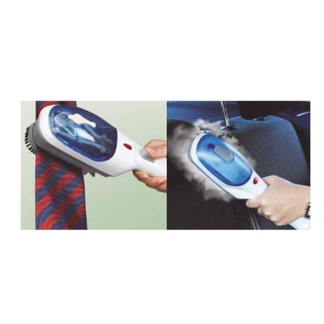 Plancha a Vapor Vertical De Mano 800W Blanco Doma-1