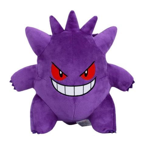 Juguete Peluche Pokemon Gengar 20cm Purpura Infantil-0