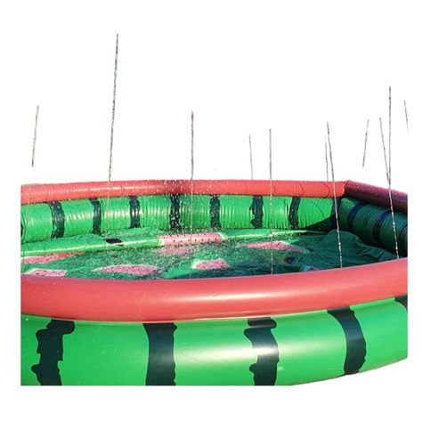 Piscina Inflable Lanza Agua 190cm Infantil Sandia-2
