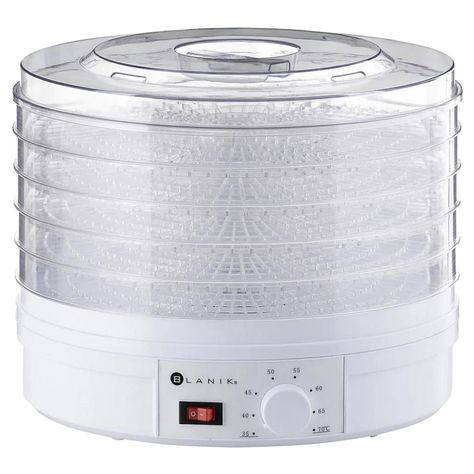 Deshidratador de Alimentos 5 bandejas 250W Blanco Blanik-1