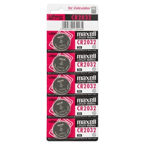 Blister 5 Pilas CR2032 3V Maxell-0