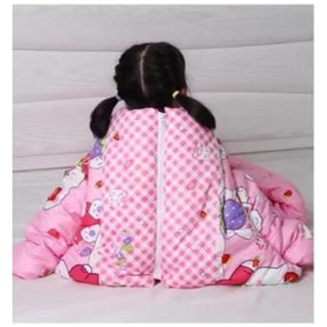 Frazada Manta Cobija Con Manga Convertible 3 En 1 Infantil Rosado-1