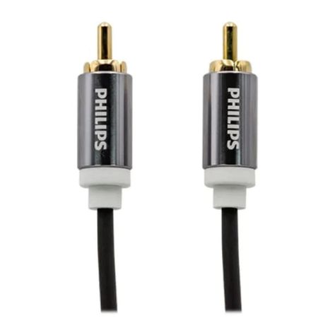 Cable Auxiliar De Audio Jack 3.5 A Jack 3.5 PD 2Mts Philips-0