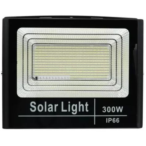 Foco LED Con Panel Solar 300W Montable Ajustable-0