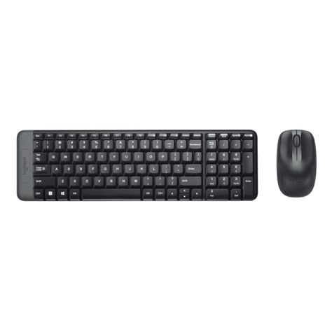 Kit Teclado Y Mouse Inalambrico USB Negro MK220 Logitech-0
