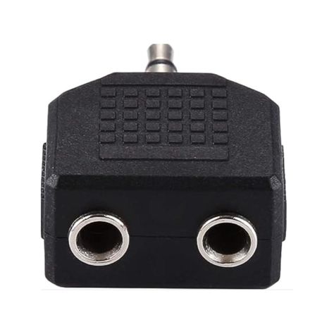 Adaptador De Audio 2 En 1 2 Hembras 3.5mm-3