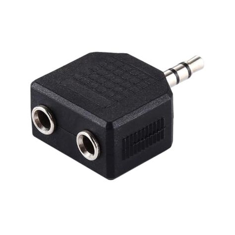 Adaptador De Audio 2 En 1 2 Hembras 3.5mm-1