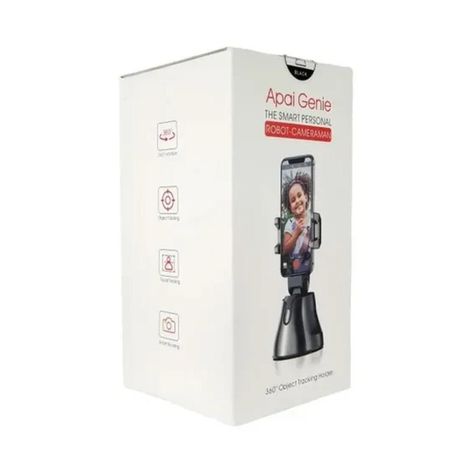 Soporte Para Telefono Seguimiento Automatico 360° De Giro-2