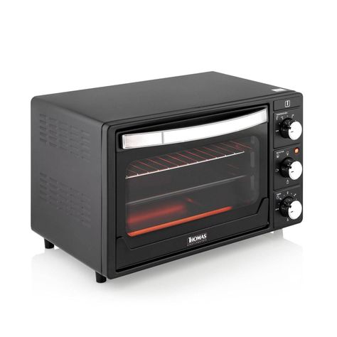 Horno Electrico 25L 1500W 250°C Negro Grill TH-25N01-1