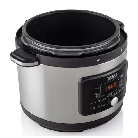 Olla A Presion Slow Cook Digital 5L 900W Acero TH-40PC Thomas-2