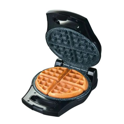 Waflera 800W Waffle Maker Negro BWM032 Blanik-1