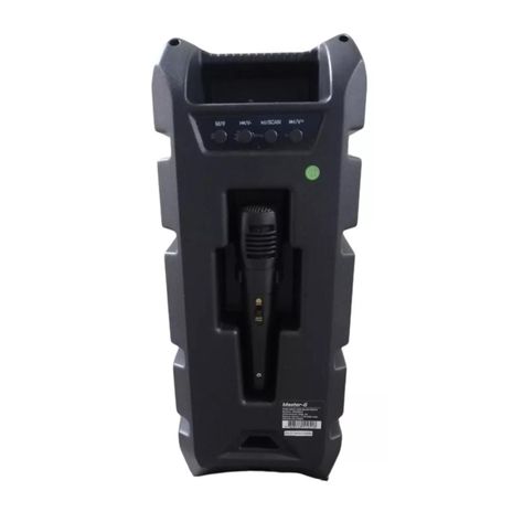Parlante Bluetooth Microfono USB AUX 10W RMS RGB Wolf Master G-2