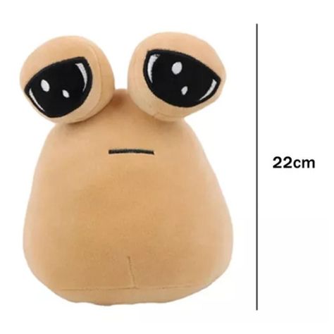 Juguete Peluche Mi Mascota Alien Pou 20cm Beige Infantil-1