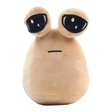 Juguete Peluche Mi Mascota Alien Pou 20cm Beige Infantil-3