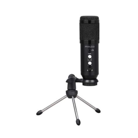 Kit Grabacion Microfono Con Antipop Y Soporte Philco-0