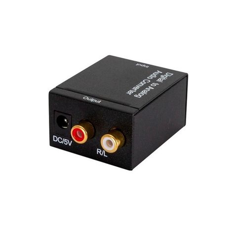 Conversor De Audio Digital Optico Coaxial A Analogo RCA Philco-1