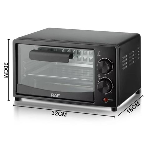 Mini Horno Electrico 12L 800W Blanco R5305W Raf-1