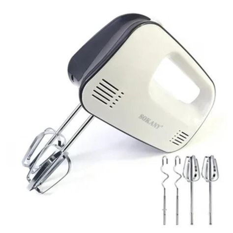 Batidora De Mano Electrica 400W 7V 2 Puntas CX-6618 Sokany-0