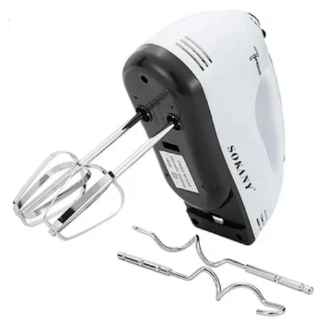 Batidora De Mano Electrica 400W 7V 2 Puntas CX-6618 Sokany-2