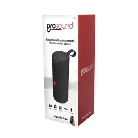 Parlante Bluetooth AUX Micro SD Recargable Negro P391 Prosound-1