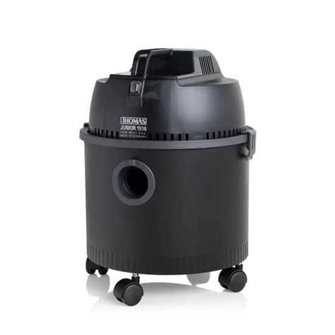 Aspiradora Tambor 16L 1500W Polvo Agua Negro TH-1516 Junior-2