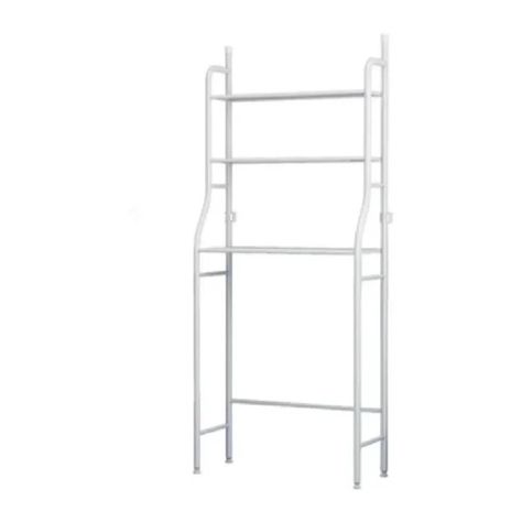 Estante Organizador De Baño 165x53x26cm Blanco-0