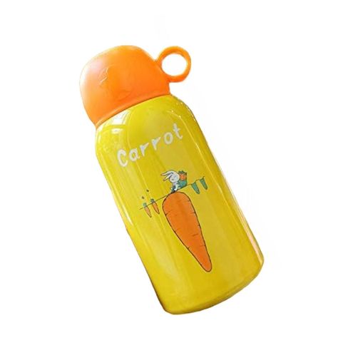 Botella De Agua Infantil 500ml Diseño Zanahoria-1