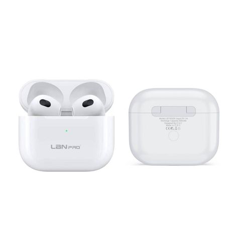 Audifonos Bluetooth TWS Recargables Blanco ANC Pro-2