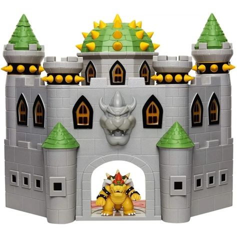 Juguete Escena Batalla Castillo De Bowser Mario Nintendo-0