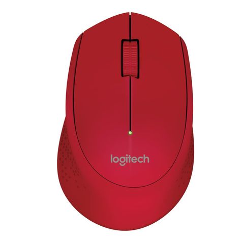 Mouse Inalambrico USB 3 Botones  M280 Rojo Logitech-0