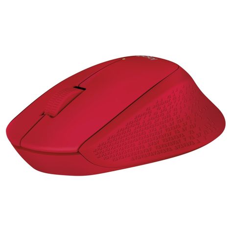 Mouse Inalambrico USB 3 Botones  M280 Rojo Logitech-2