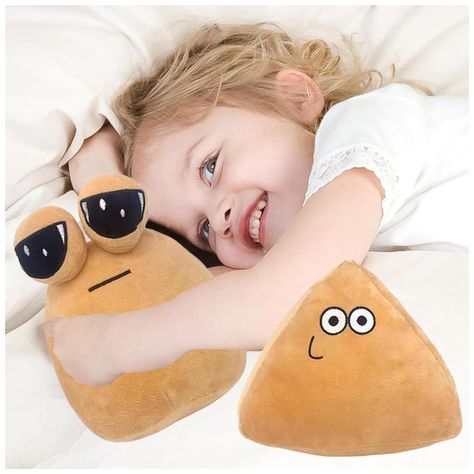 Juguete Pack 2 Peluches Mi Mascota Alien Pou 20cm Beige Infantil-3