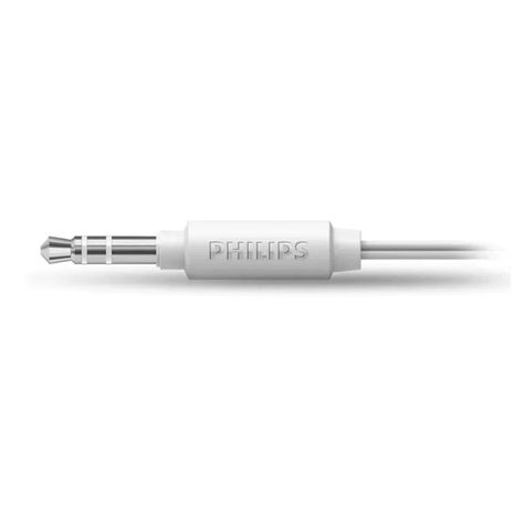 Audifono Manos Libres Jack 3.5 OverEar Blanco HL5005 Philips-1